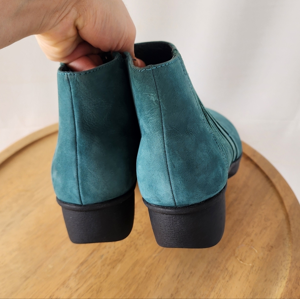 Dansko Larkin Teal Ankle Boots - Picture 6 of 11